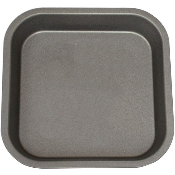8\" (20cm) Tarttuva Pinnoite Kakkuvuoka, Neliö, Kaksoispakkaus, Sandwich-Kakku, Syntymäpäiväkakku, Browniekakku