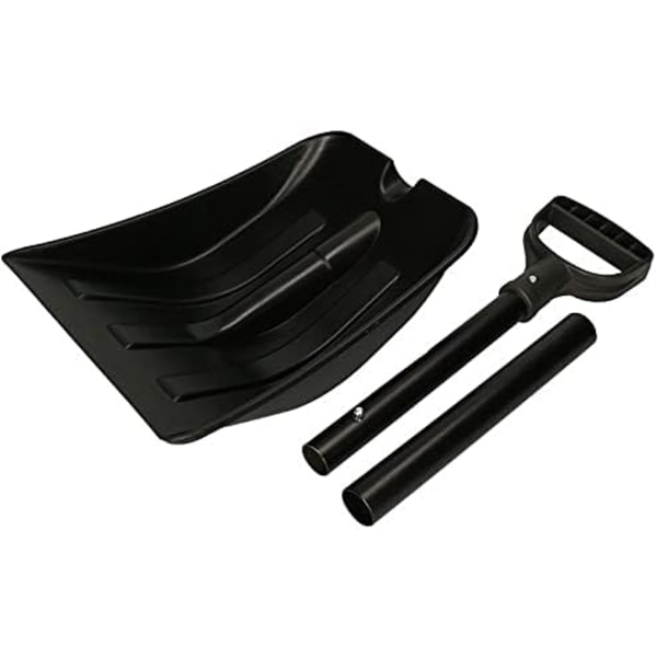 Ekstra klik bilsneskovl med aluminiumsskaft