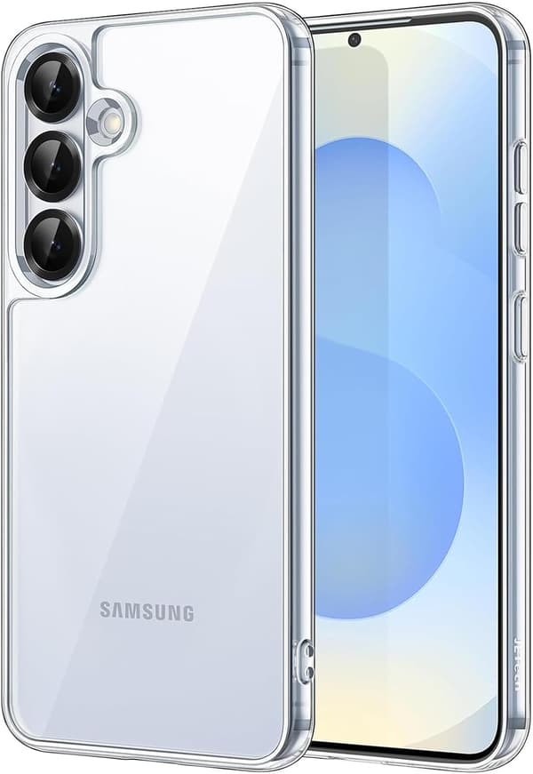 Etui til Samsung Galaxy S25 Plus, Anti-gulning, Gennemsigtig