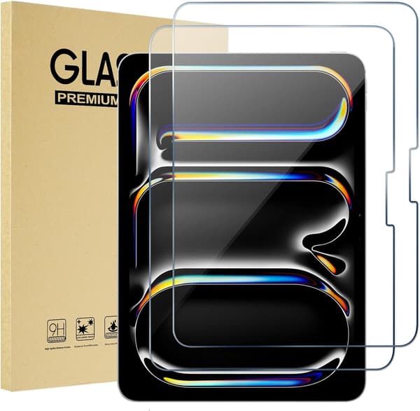 2-pack skärmskydd för iPad Pro 11 tum M5/M4 2025/2024