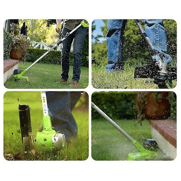 8 spoler + 2 spolehætter til Greenworks plæneklipper reservedele, 29082/29242