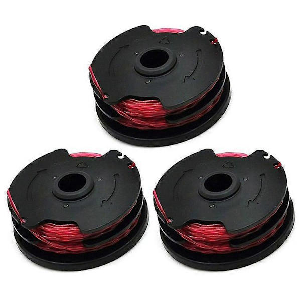 3 stk. erstatningsspoler kompatible med Hyper Tough / Worx gresstrimmertrådspoler