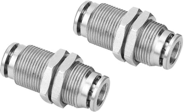 Skotforbindelse Pneumatisk forbindelse Luftslangeforbindelse Push-in fittings til nylon slange (6mm)