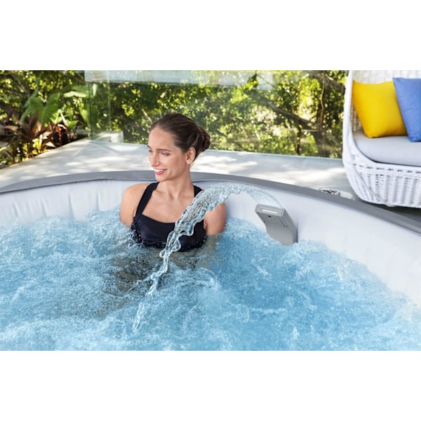 Lay-Z-Spa Vattenfall | Lugnande LED-vattenfall för AirJet-bubbelpooler, 7 färglampor