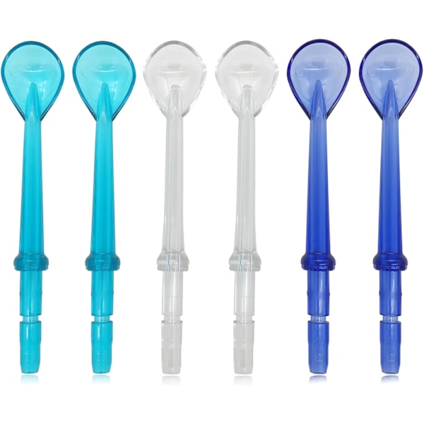 Tungeskraber-tilbehør Udskiftning til Waterpik Water Flosser, Udskiftningstips til Waterpik Water Flosser 6 STK