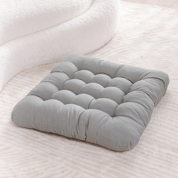 Stolputer for Spisestuestoler, Sett med 6 Bomullsstolputer med Stropper, 40x40 cm