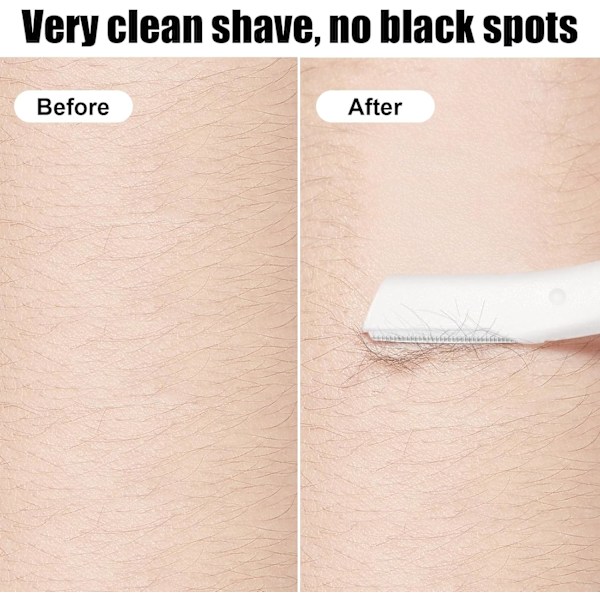Ögonbrynsrakhyvel 4 st Ansiktsrakhyvlar för Kvinnor Ögonbrynstrimmer och Ansiktsrakhyvlar för Kvinnor, Multifunktionella Rakhyvlar Exfolierande Verktyg