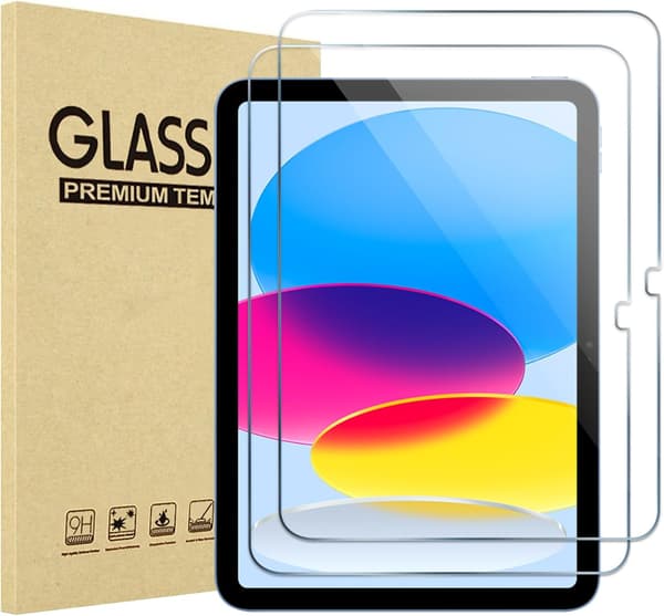 2-pack skärmskydd för iPad A16 2025 11:e 11\"/10:e 2022 10.9\"