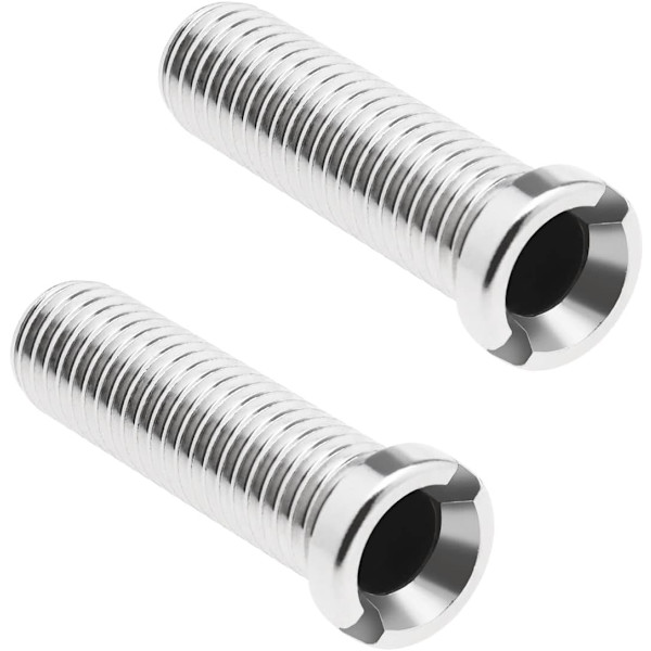 2 stk kjøkkenvask sil sikt skrue 304 rustfritt stål sil avløp gjengede skruekontakt M12 × 45mm vask bolt skrue