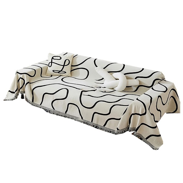 Chenille Sofaovertræk, Skridsikkert, Ridsefast, SofaovertrækUniversal 180*230cm