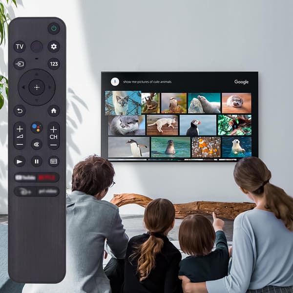 NY Sony fjernkontroll for Sony Bravia Smart TV, med stemmefunksjon