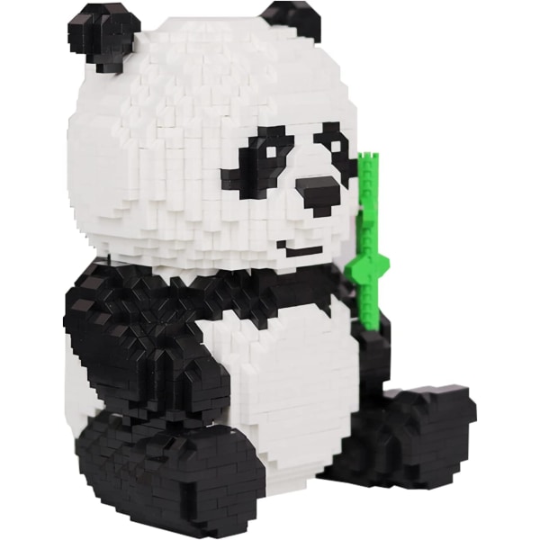 Mikrorakennuspalikat Mini Lemmikkien rakennuslelu palikat lapsille Panda model 2840