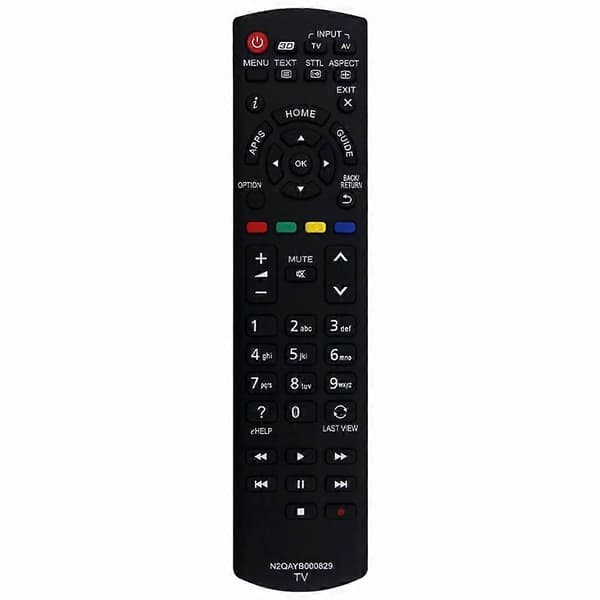 Typ A N2QAYB000829 Ersättningsfjärrkontroll för Panasonic TV Ergonomisk Kontroller