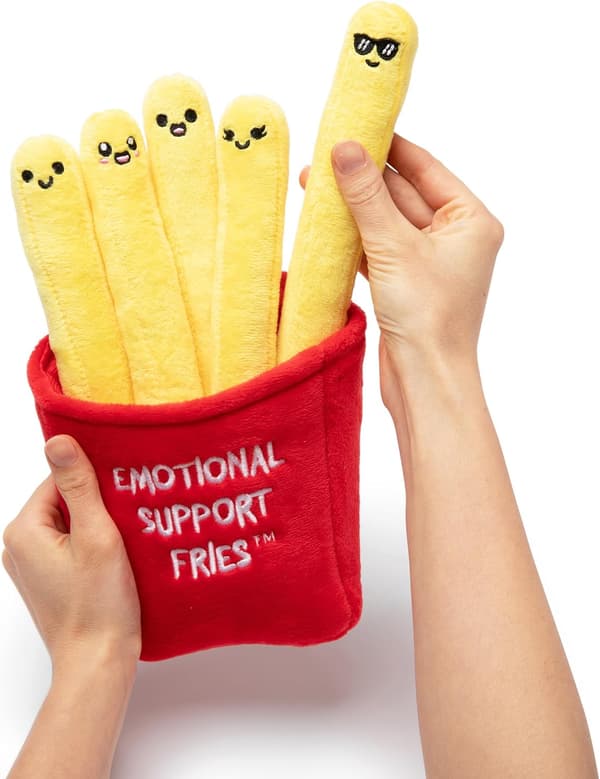 Den koselige trøstemad: Fyldte dyr med pommes frites