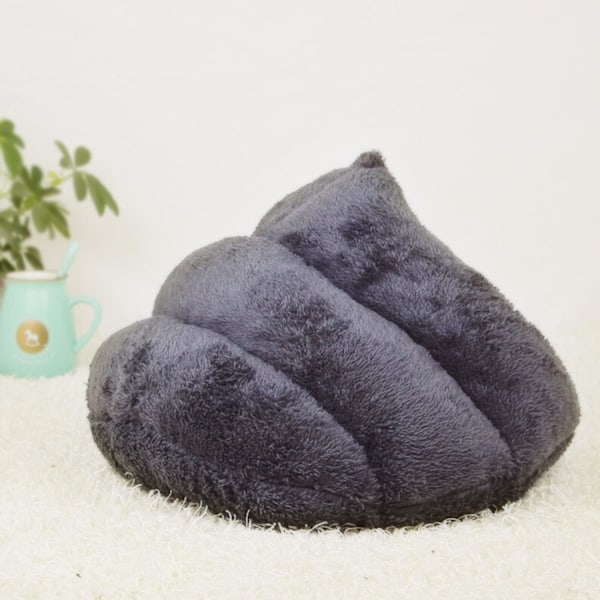 Kattsäng, Maskintvättbar Varm Fleece Sovsäck Liten Husdjursgrott Säng, Husdjur inomhus Sov Sov Mjuk Plysch Lugnande Säng