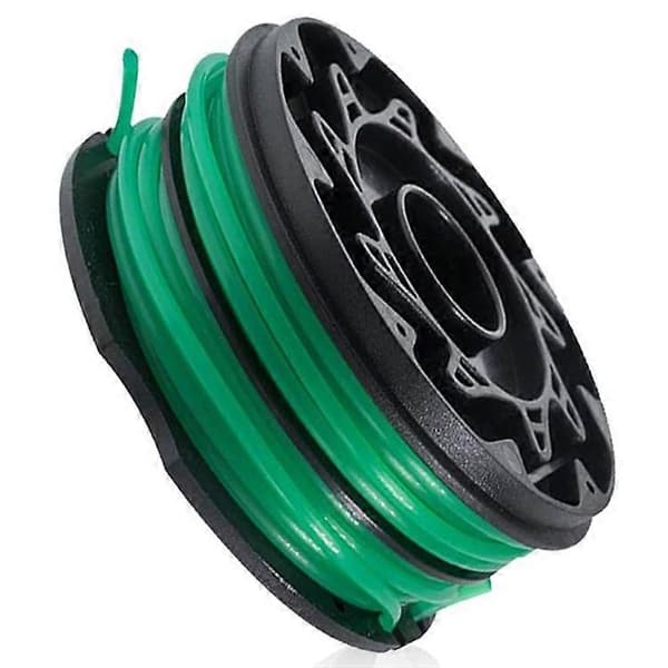 Kompatibel med Black & Decker plæneklipper 6 DF-080-BKP nylontrådspoler + 1 RS0011 spolekapsel