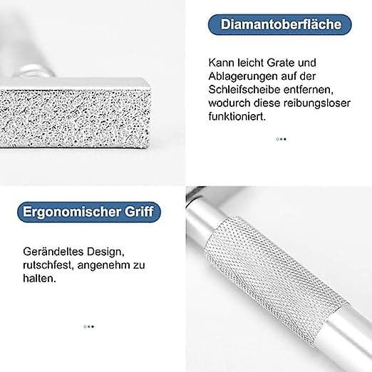 Slipsten, Diamantslipsten för slipning, gradning och avgradning, Silver