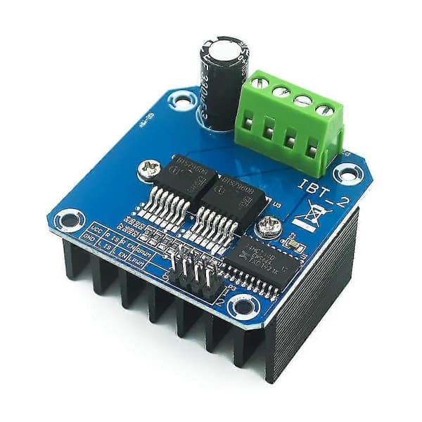 Hög Effektmotor Drivmodul 5V Isolerad Med Mcu Ersättning Bts7960 43a