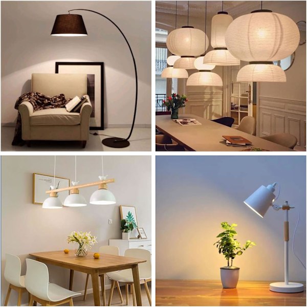 E14 till E27 Lampfäste Adapter, E14 till E27 Glödlampa Adapter, Passar för E27 Glödlampor, LED-lampor, Glödlampor, Halogenlampor, 2 st