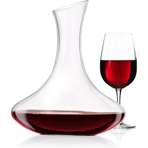 Vindekanter - Vinkaraffel - Dekanter Vin 1,6 Liter - Rødvinskaraffel Dekanter - Rødvinskaraffel