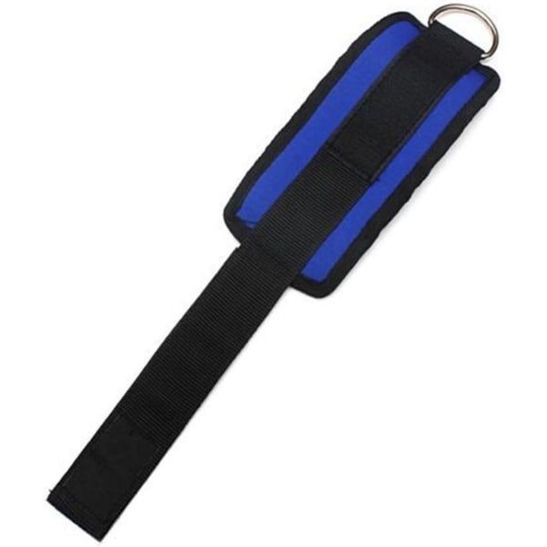 2 stk. Ankelstropper for Kabelmaskiner for Benstropper for Trening på Treningssenter Blue