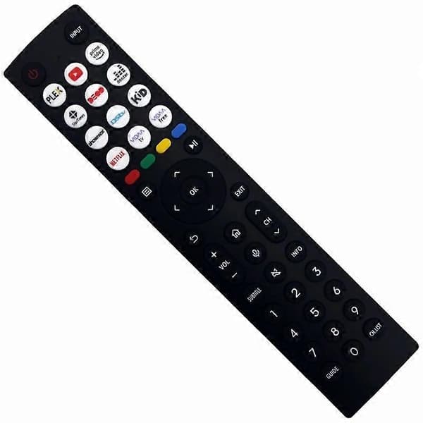 ERF2I36H Ersättningsfjärrkontroll för Hisense TV, ABS-plast