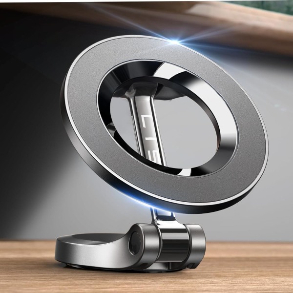 Biltelefonhållare,[24X N52-magneter] 360° rotation magnetisk biltelefonhållare för instrumentbräda för iPhone 15 14 13 12 Pro Max, andra smartphones