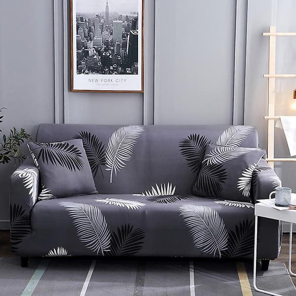 Tøyelig sofatrekk for 2-seter sofa, sofatrekk (145-185cm)