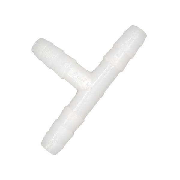 Liitin 6 mm letkulle, valkoinen/läpinäkyvä 10 kpl