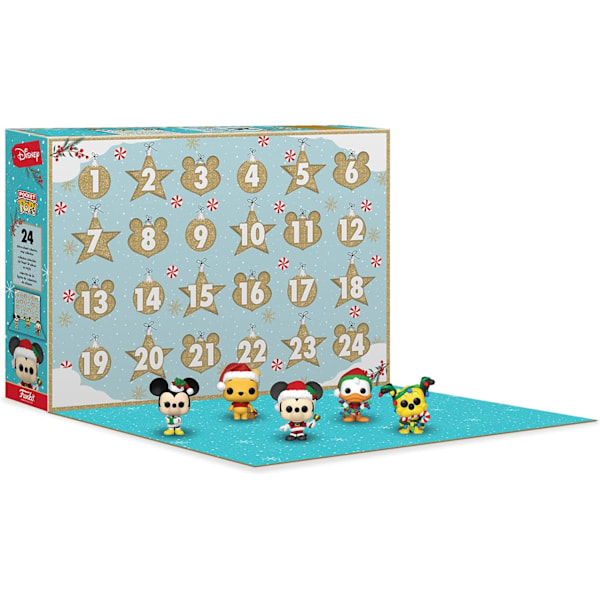 Adventskalender: Disney, 24 Pocket Pop! Vinylfigurer