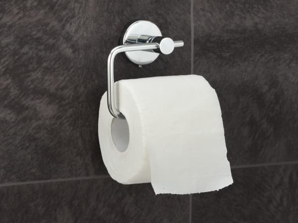 Toiletpapirholder til vægmontering (ikke selvklæbende) Krom Toiletpapirholder Rustfrit Stål - Loo Roll Holder (Rustfrit Stål)