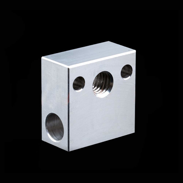 Pakke CR-10 varmeblokk for alle metall Hotend Ender 3 Pro Ender 5 Pro CR10 S4 S5 3D-skriver (aluminium)