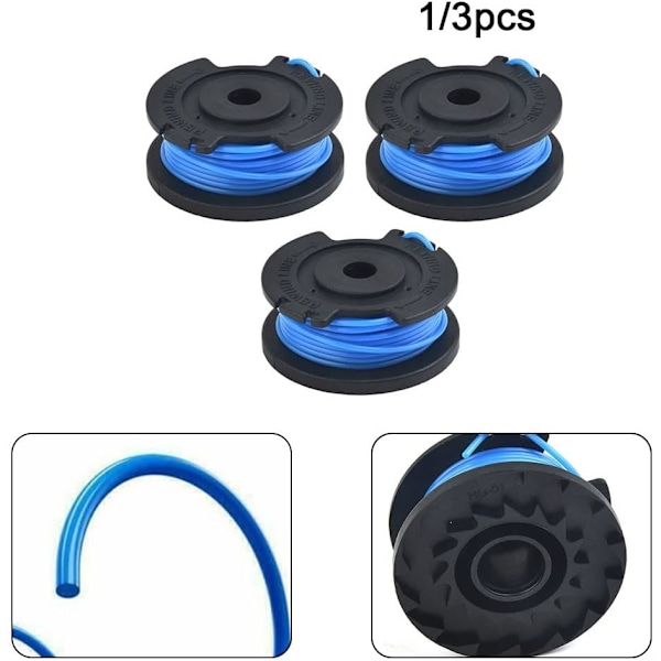 3 kelojen setti ja lankaa Karcher LTR 18° nurmikonleikkurille 2.444-014.0
