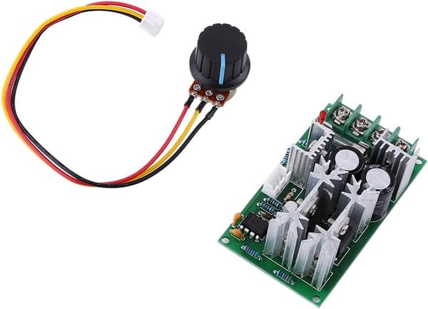 DC 12V 24V 36V 48V 20A PWM DC-motorhastighetsregulator