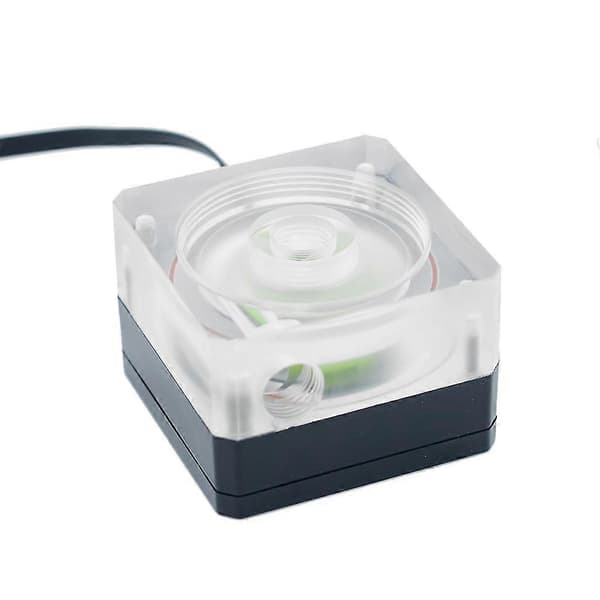 Pub-szm6 Vattenkylare Vattenpump Ultratunn Pwm Hastighetskontroll 4cm Tunt Flöde 500l
