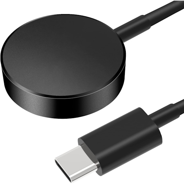 Opgraderet Aluminium Legering Etui Oplader Kompatibel med Samsung Galaxy Watch 6 Classicc/6/5/5 Pro Oplader -3.3FT/1M