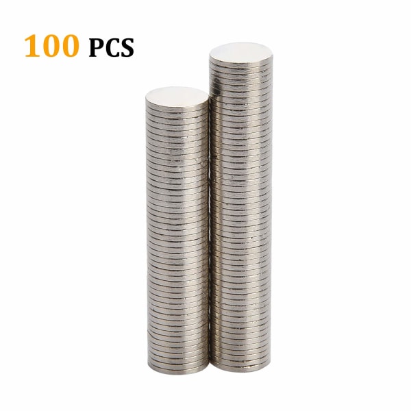 100x kiekko Neo Neodymium harvinaisten maametallien voimakkaat magneetit mallit Craft