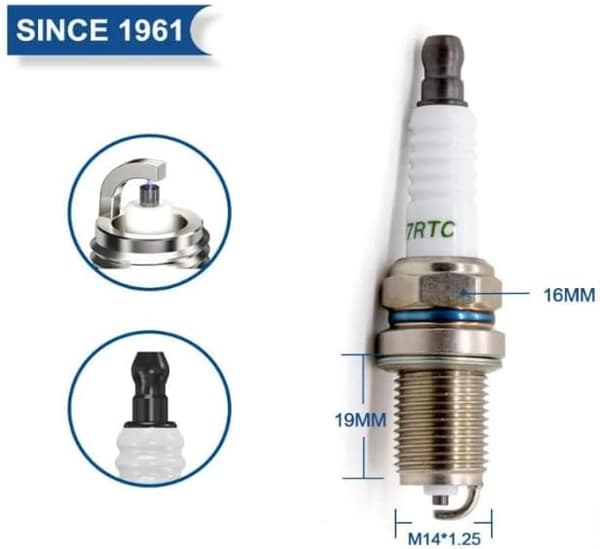RC12YC, tändstift för 12 132 02-S, 12 132 06-S, 491055