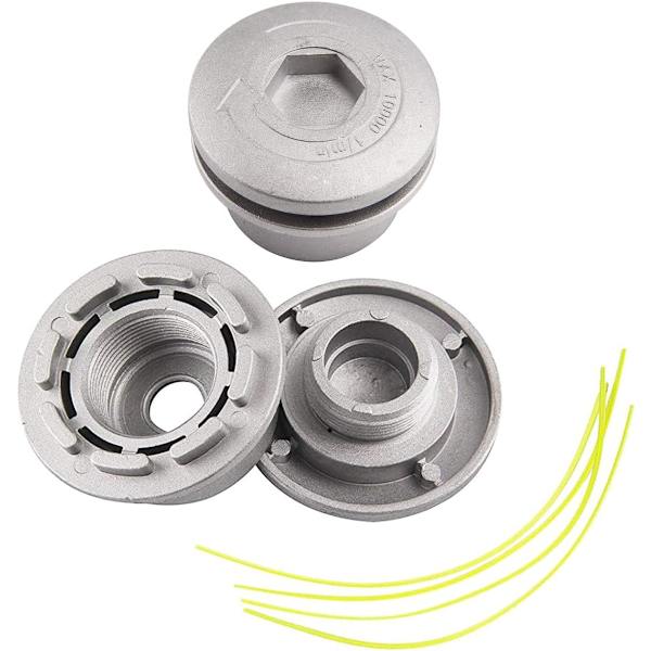 2 stk. Buskrydderhode Aluminium Universal Buskrydder Trimmerhode Trimmerhode til Gressklipper Tilbehør