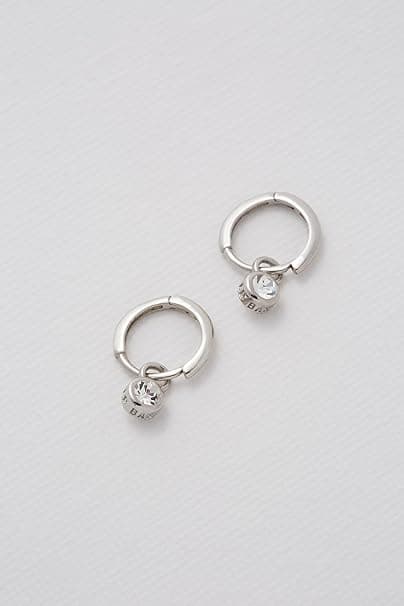 Crystal Huggie Hoop Øreringe Til Kvinder