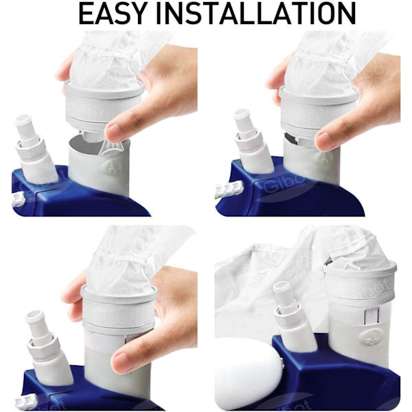Pool Cleaner Bags, Pool Robot Bag, Nylon Pouch Replacement Passer til Polaris 280&480 Universal Filter Bag til 280/480 Polaris Replacement Bags