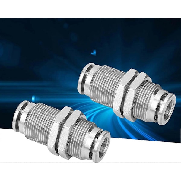 Skotforbindelse Pneumatisk forbindelse Luftslangeforbindelse Push-in fittings til nylon slange (6mm)