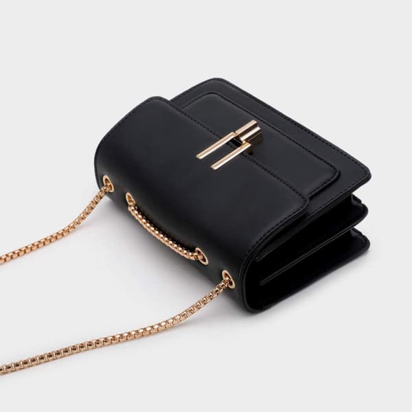 Färgblockerade Crossbody-väskor för Kvinnor Läder Cross Body Plånböcker Söta Designer Handväskor Axelväska Medium Storlek