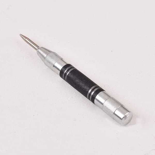 5-pack fjäderbelastad automatisk centrumslag, justerbar spänning, med 2 reservspetsar