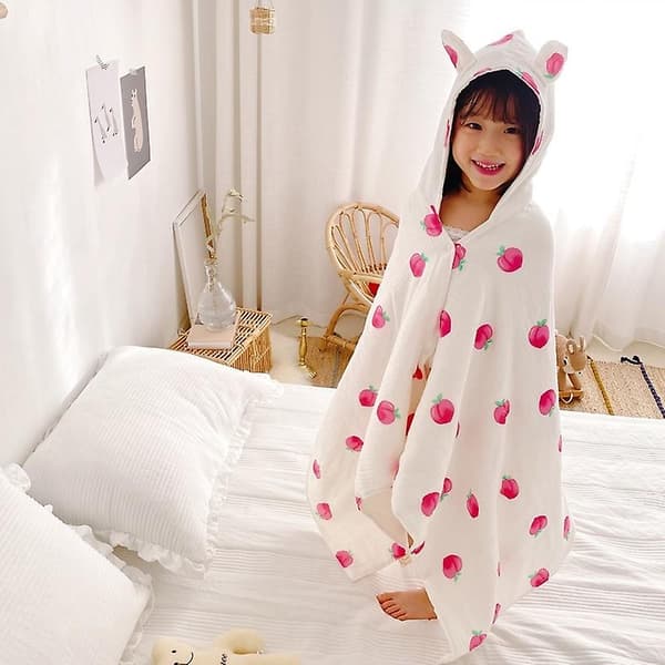 Mikrokuituinen kylpytakki lapsille