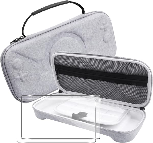 Fodral för Nintendo Switch 2 2025 Fodral + 2X Skyddsfilm, Bärväska för Switch 2, Resevänlig