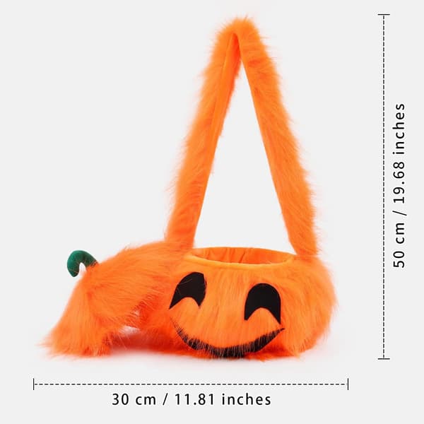 1 Halloween slikpose - sød og genanvendelig, 30 x 50 cm / 11,8 x 19,7 tommer