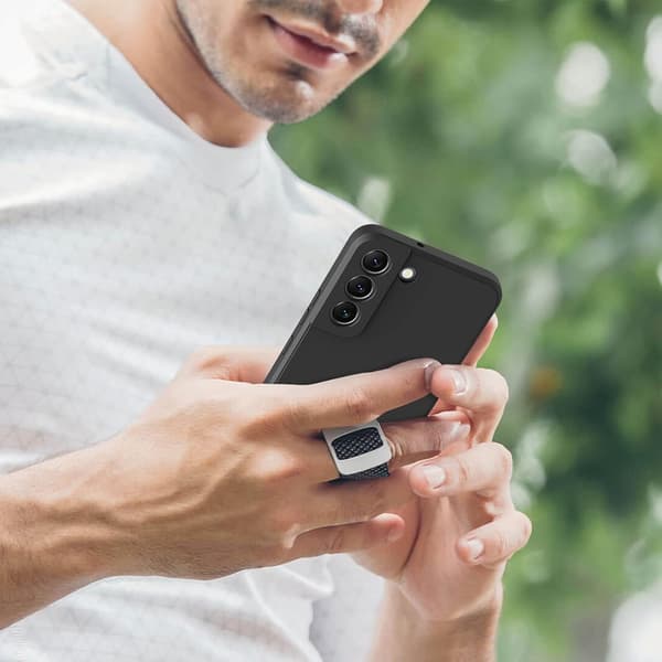 Samsung Galaxy S22 5G Flytande Silikon Mobilskal, Stötsäkert Bumperfodral med Mjukt Mikrofiberfoder Skyddande Pansarskal Svart