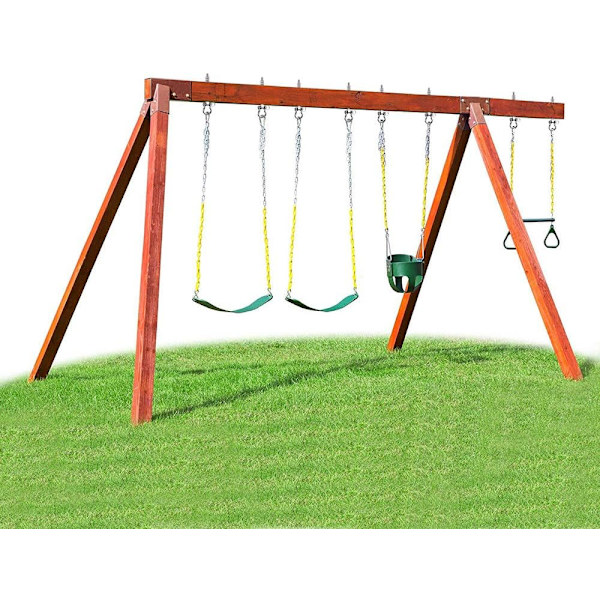 Sæt med 2 Permanente Antirust Rustfrit Stål 304 Heavy Duty Svingophængere, Yoga Hammock Stol Sandsæk, Hardware Sving Sæt