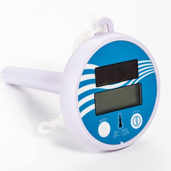 Pooltermometer Digital Termometer Energitemperaturmätare med Snöre för Pool Varmbadkar Spa.